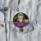 Personalized Photo Graduation Year Button