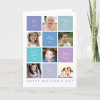 Personalized Photo Grandma's Mother's Day Card