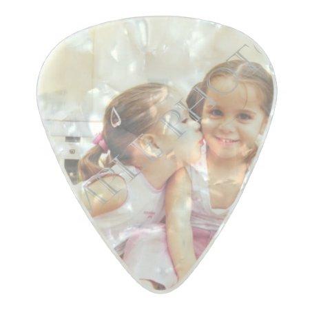 Personalized Photo Guitar Picks. Make Your Own! Pearl Celluloid Guitar