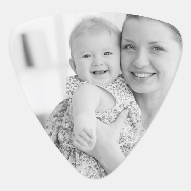 Personalized photo guitar picks. Make your own! Pick (Front)