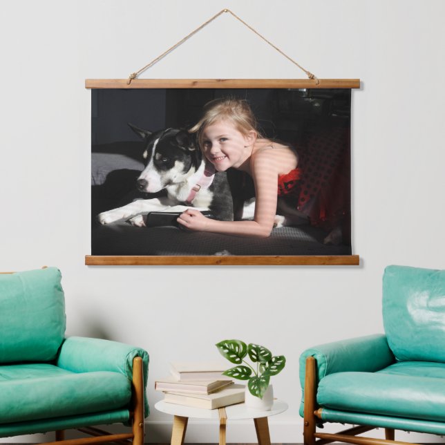 Personalized Photo    Hanging Tapestry (Living Room)