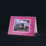 Personalized Photo Happy Birthday to my Daughter Card<br><div class="desc">Personalized Photo Happy Birthday to my Daughter Card different colored backgrounds with Birthday phrases on it such as Happy Birthday Daughter and I love you.</div>
