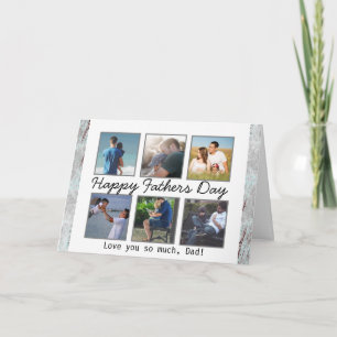 Personalized Photo Happy Father's Day Card