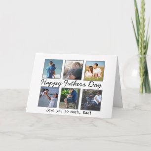 Personalized Photo Happy Father's Day Card