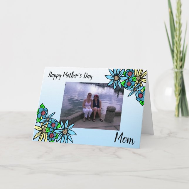 Personalized Photo Happy Mother's Day Card (Front)