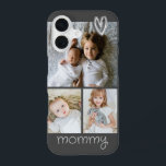 Personalized Photo Heart and Text Photo Collage iPhone 16 Case<br><div class="desc">Show your love in a truly unique way with this personalized photo keepsake phone case featuring a small heart detail. - Add your own photos and text to create a one-of-a-kind custom phone case - Protects your phone in style - Vibrant printing brings your photos and messages to life This...</div>