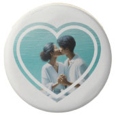 Personalized Photo Heart Chocolate Covered Oreo (Front)