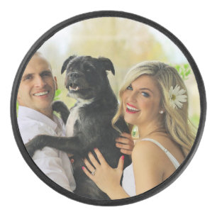 Personalized Photo Hockey Puck