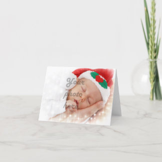 Personalized photo holiday card