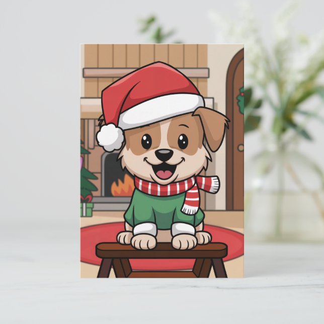 Personalized Photo Holiday Cards (Standing Front)