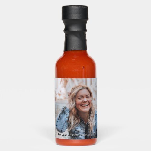 Personalized Photo Hot Sauces