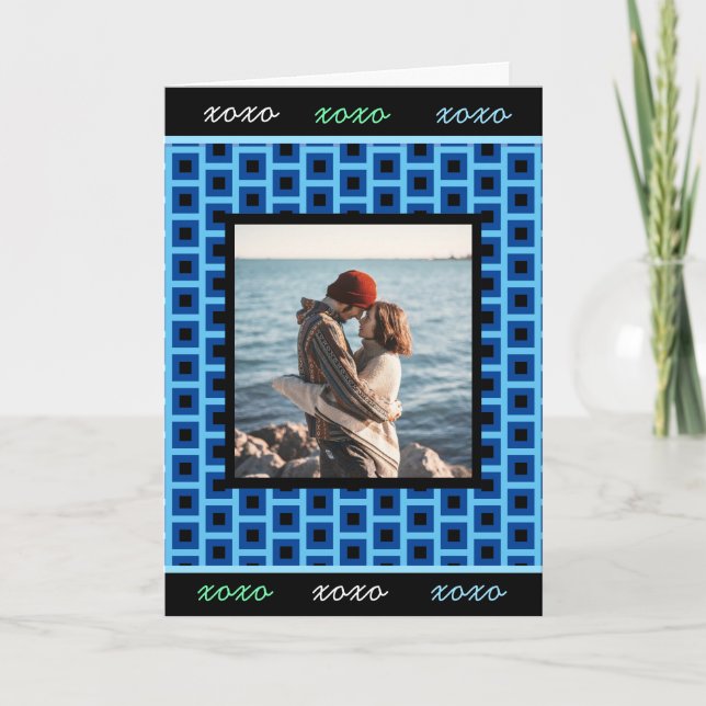 Personalized Photo I Love You  Card (Front)