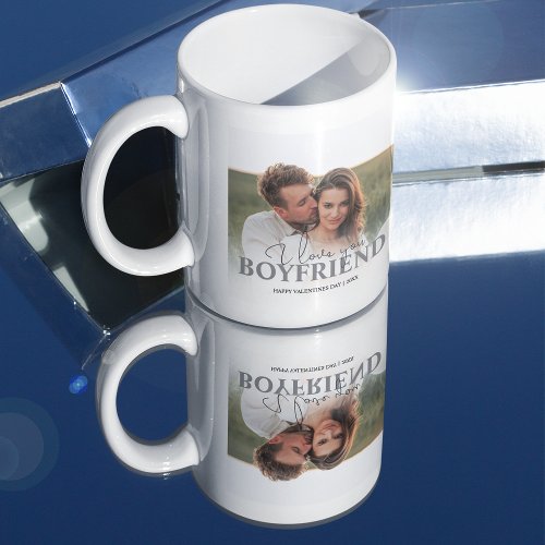 Personalized Photo I Love You Coffee Mug