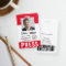 Personalized Photo ID & Logo Journalist Press Pass