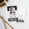 Personalized Photo ID & Logo Journalist Press Pass