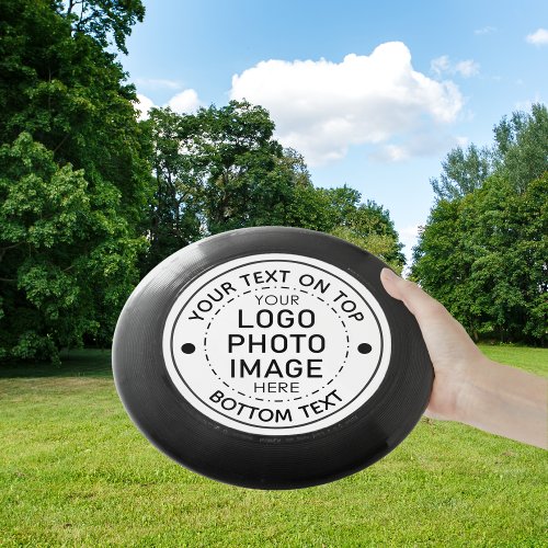 Personalized Photo Image Custom Text Color Wham_O Frisbee