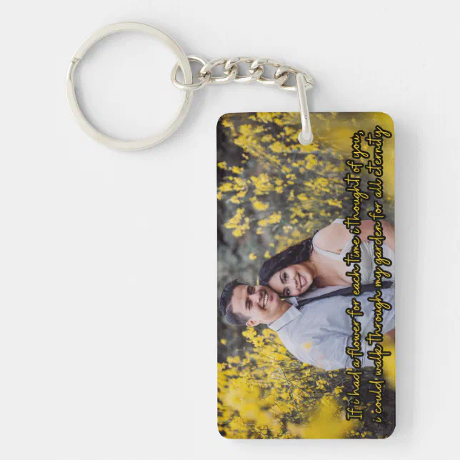 Personalized Photo instagram Collage Keychain Zazzle