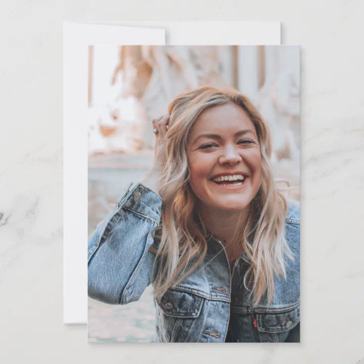 Personalized Photo Invitation Zazzle