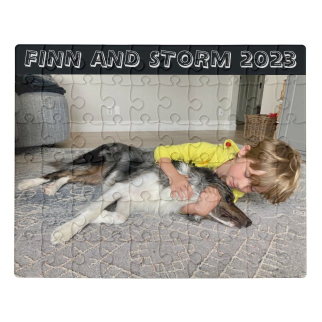 Personalized Photo Jigsaw Puzzle (Puzzle Horizontal)