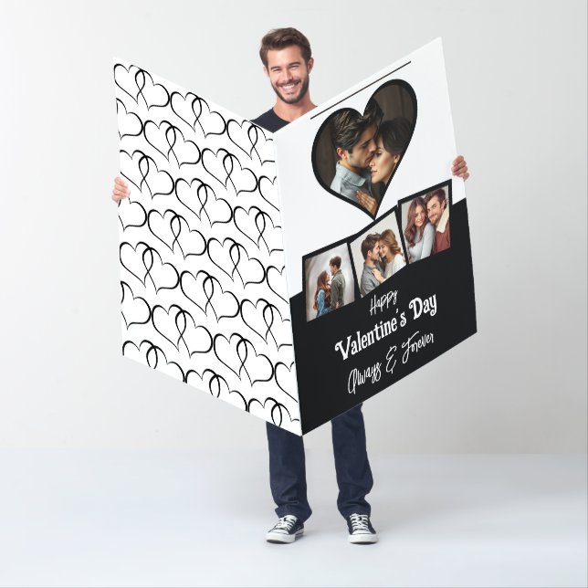 Personalized Photo Jumbo-Sized Valentine's Day Card (In Situ)