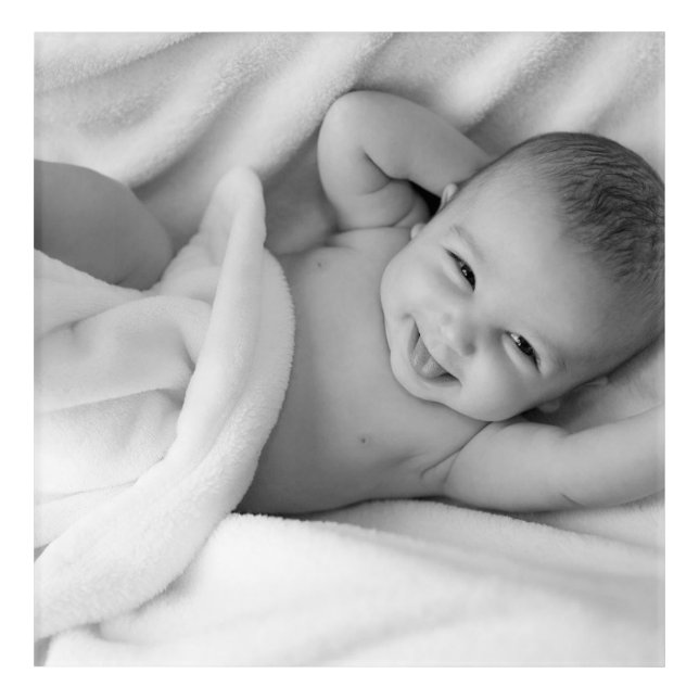 Personalized Photo Keepsake Acrylic Art (Front)