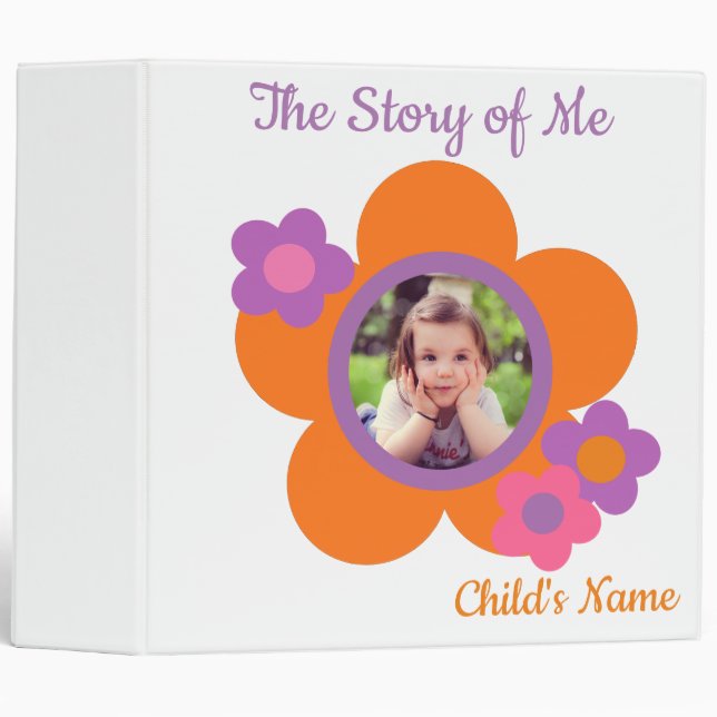 Personalized Photo Keepsake Binder No Background (Front/Spine)