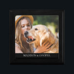 Personalized Photo Keepsake Box<br><div class="desc">Personalize this wood lacquered keepsake box with your favorite photo and text of your choice. Perfect for keeping jewelry or mementos in and a great customizable gift for all occasions.</div>