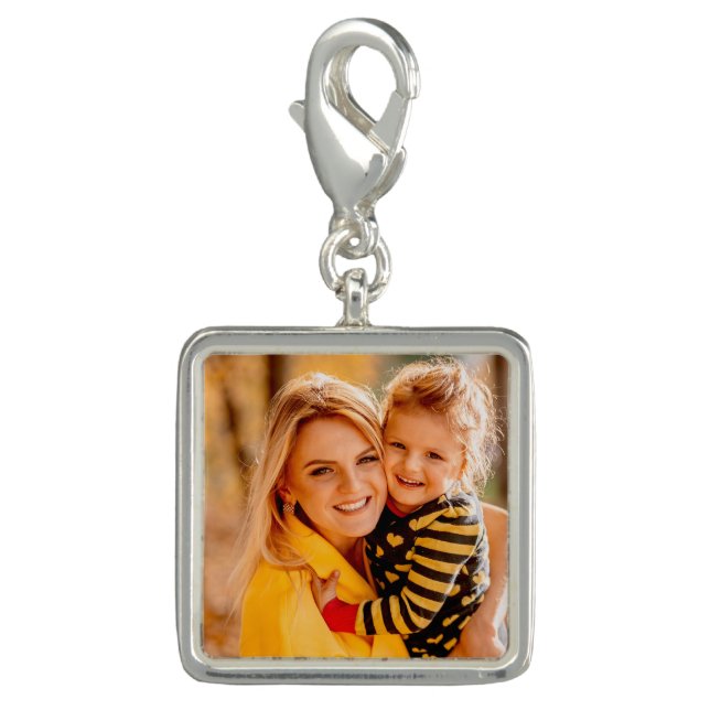 Personalized Photo Keepsake Charm (Front)