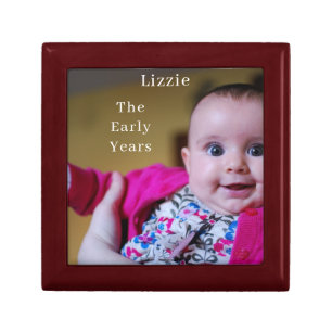 Personalized Photo Keepsake Gift Box