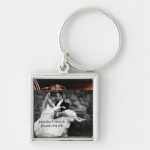 Personalized Photo Key Chain Cowboy Boots Barn Woo