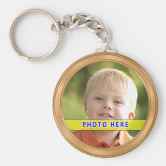 Personalized Photo Key Chain with INSTRUCTIONS