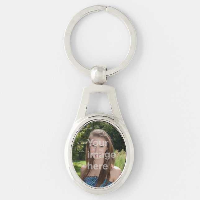 Personalized Photo Keychain (Front)