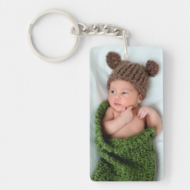 Personalized Photo Keychain (Front)