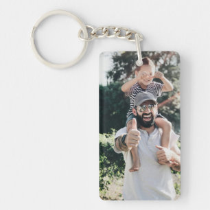 Personalized Photo Keychain: Custom Acrylic Family Keychain