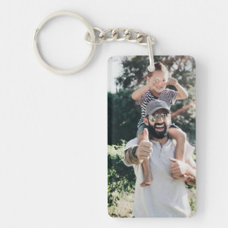 Personalized Photo Keychain: Custom Acrylic Family Keychain