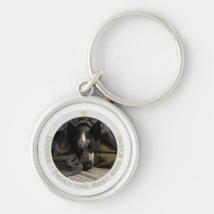 Personalized Photo Keychain with Text HAMbyWG -