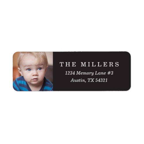 Personalized Photo Label