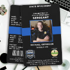 Personalized Photo Law Enforcement Police ID Card