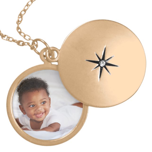 Personalized Photo Locket for Mother's Day Gift (Front)