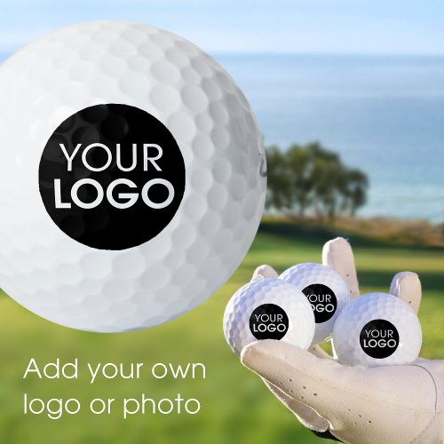 Personalized Photo Logo Company Custom Golf Balls