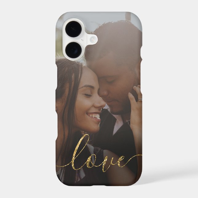 Personalized Photo Love Case-Mate iPhone Case (Back)