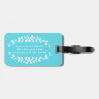 photo luggage tag