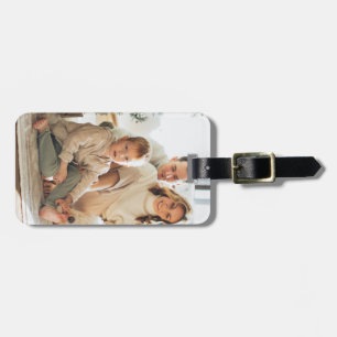 Personalized Photo Luggage Tag Double Sided Travel