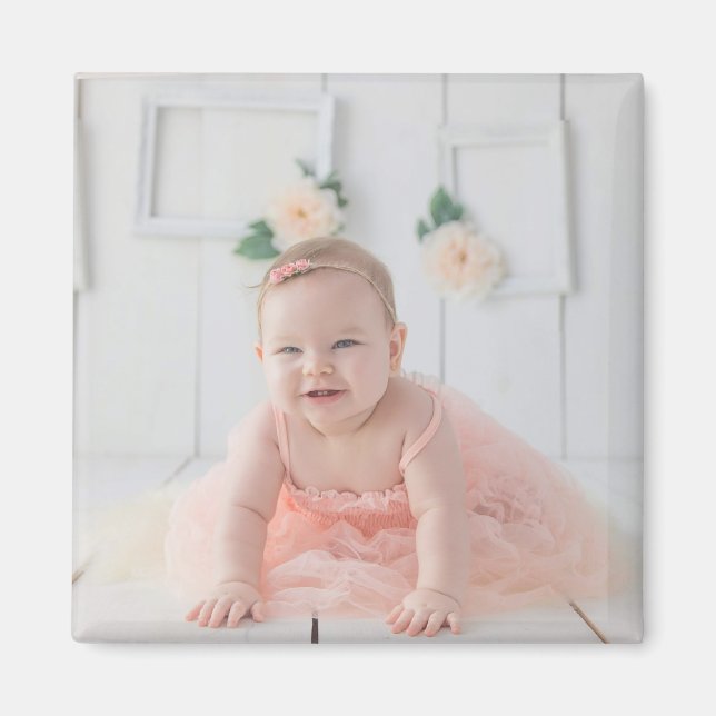Personalized Photo Magnet (Front)