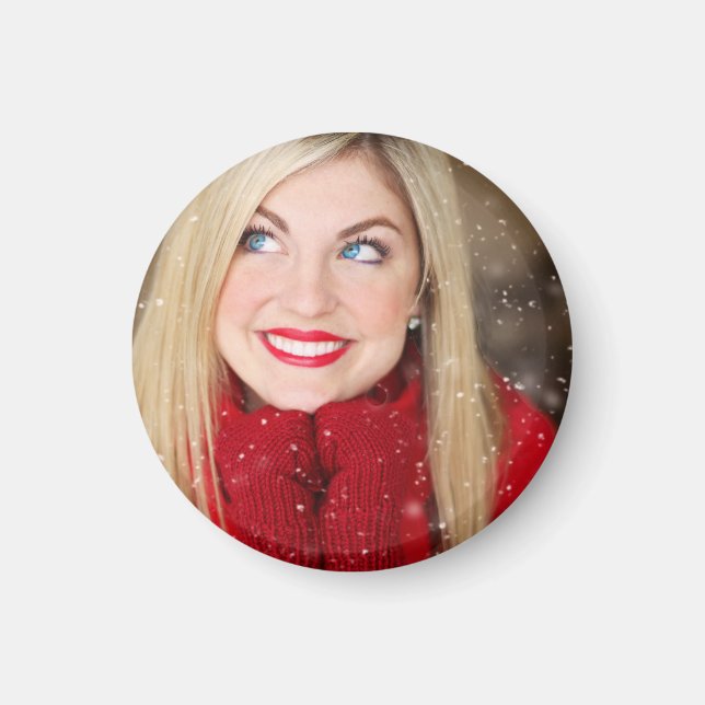 Personalized Photo Magnet (Front)