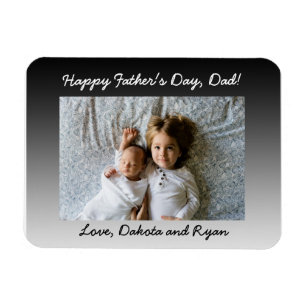 Personalized Photo Magnet for Father's Day