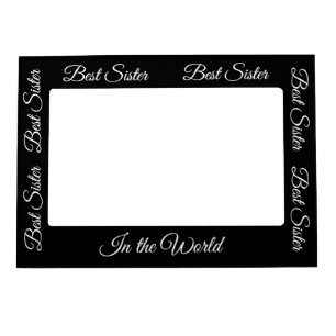PERSONALIZED PHOTO  MAGNETIC FRAME