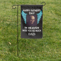Personalized Photo Memorial Father's Day in Heaven