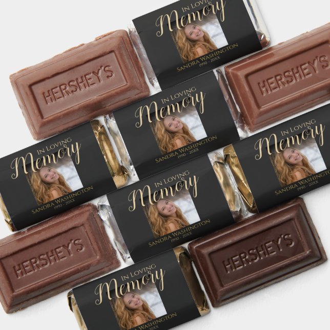 Personalized Photo Memorial Hershey's Miniatures (Assorted)