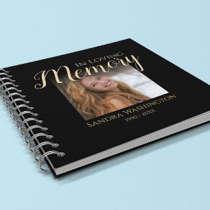 Personalized Photo Memorial Notebook
